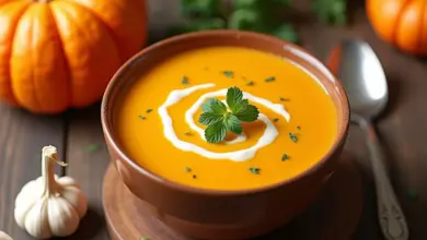 dýňová polévka z pečené dýně recept – Recept na dýňovou polévku z pečené dýně