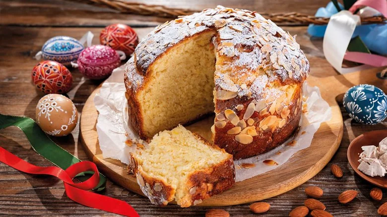 Tradiční česká velikonoční nadívka s mandlemi